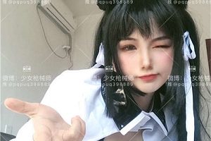 人气COSER《牛奶小怪兽》少女枪械师合集