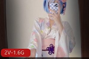twitter社保姬《小蔡头》最新雷姆浴室cos