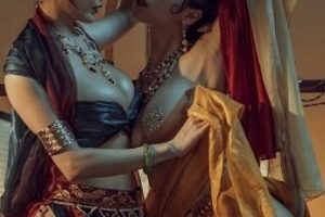 斗鱼网红模特《秋和柯基》写真集在线看图