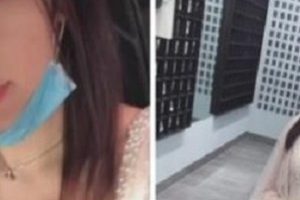 伪娘界顶流网红《张思妮》出现在商场，神仙颜值引人围观【1V-1.56GB】