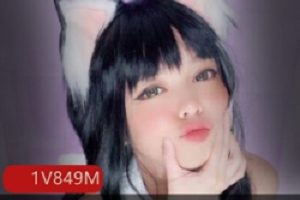 pr社超高颜值COSER（绯红小猫)，cosplay甜美猫耳辣妹