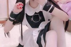 Twitter软萌少女（玩具酱酱m）cos呆萌可爱猫咪女仆